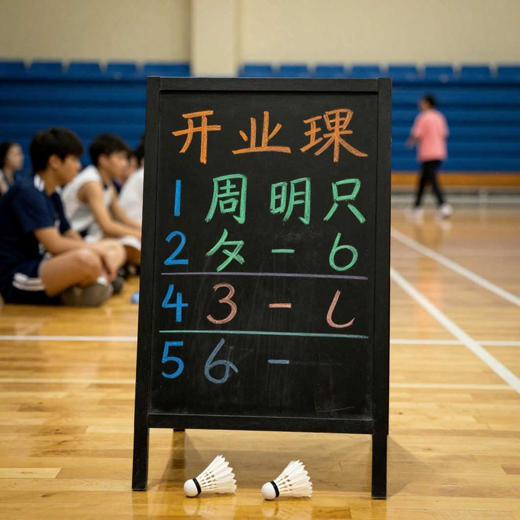 Aichi-Nagoya 2026: Bản vẽ nhánh đấu cầu lông và năm ngày không có chỗ cho sai số
